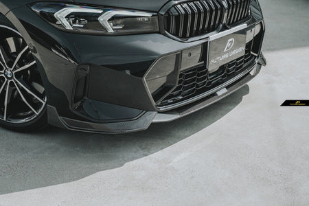 FUTURE DESIGN - BMW G20 3 SERIES LCI 2023+ CARBON FIBRE FRONT LIP - Aero Carbon UK