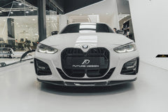 FUTURE DESIGN - BMW G22 4 SERIES CARBON FIBRE FRONT LIP - Aero Carbon UK