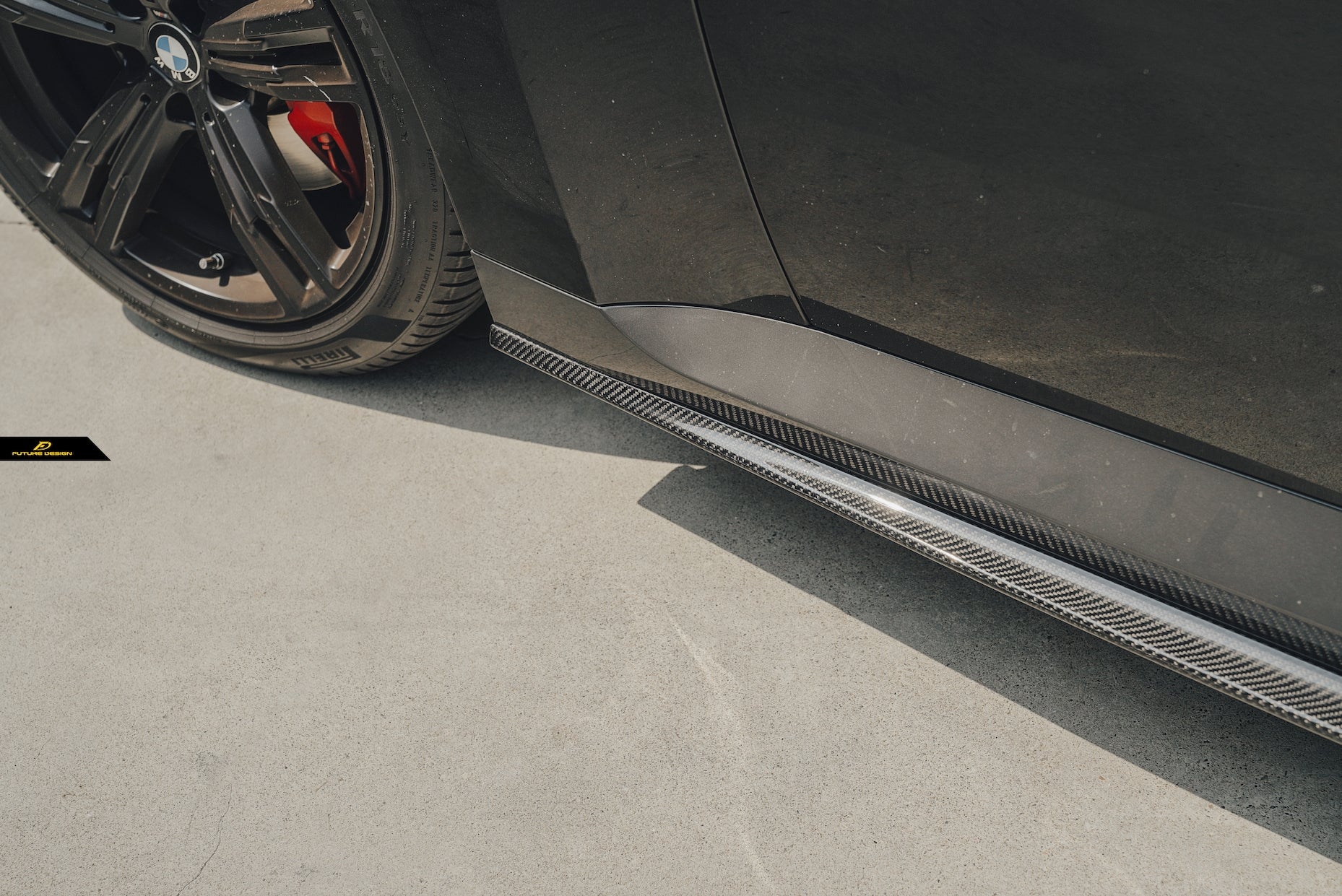 FUTURE DESIGN - BMW G42 2 SERIES CARBON FIBRE SIDE SKIRTS - Aero Carbon UK