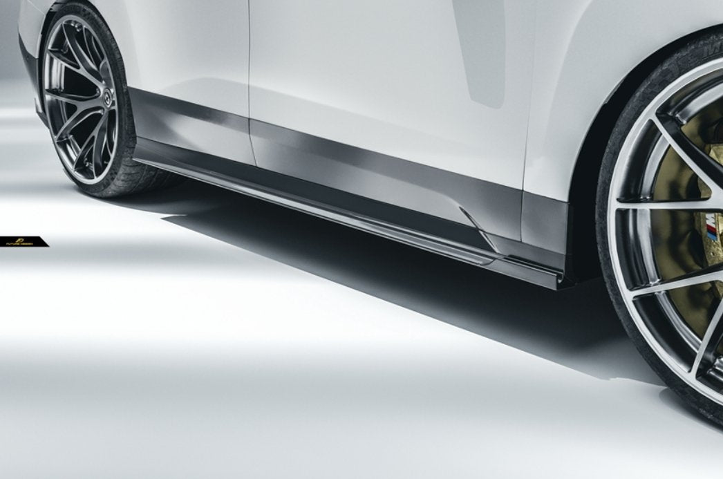 FUTURE DESIGN - BMW iX i20 CARBON FIBRE SIDE SKIRTS - Aero Carbon UK