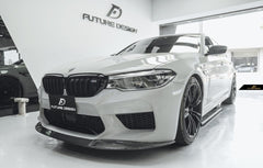 FUTURE DESIGN - BMW M5 F90 2017-20 CARBON FIBRE FRONT LIP - Aero Carbon UK