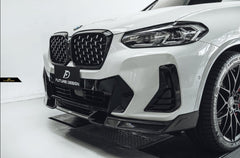 FUTURE DESIGN - BMW X4 G02 LCI DRY CARBON FIBRE FRONT LIP - Aero Carbon UK