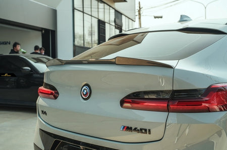 FUTURE DESIGN - BMW X4 G02 LCI DRY CARBON FIBRE REAR SPOILER - Aero Carbon UK