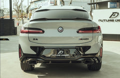 FUTURE DESIGN - BMW X4 G02 LCI DRY CARBON FIBRE REAR SPOILER - Aero Carbon UK