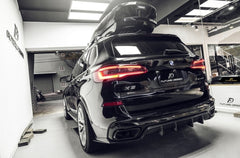 FUTURE DESIGN - BMW X5 G05 DRY CARBON FIBRE REAR DIFFUSER - Aero Carbon UK