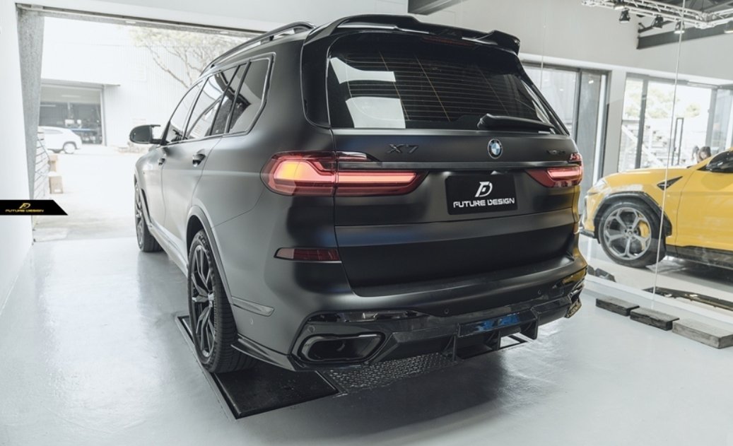 FUTURE DESIGN - BMW X7 G07 CARBON FIBRE REAR SPOILER - Aero Carbon UK