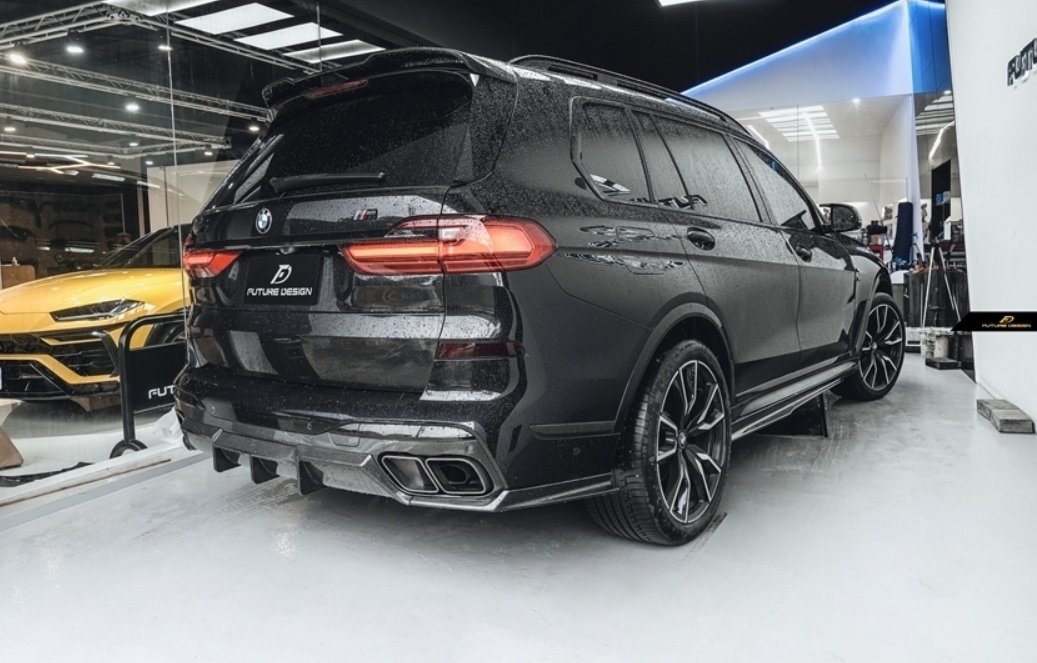 FUTURE DESIGN - BMW X7 G07 CARBON FIBRE SIDE SKIRTS - Aero Carbon UK