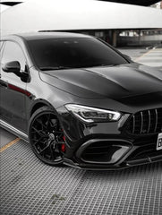 FUTURE DESIGN - MERCEDES BENZ C118 C250 CLA 35 CLA 45 CARBON FIBRE FRONT CANNARDS - Aero Carbon UK