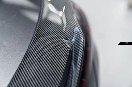 FUTURE DESIGN - MERCEDES BENZ C118 C250 CLA 35 CLA 45 CARBON FIBRE REAR SPOILER GT STYLE - Aero Carbon UK