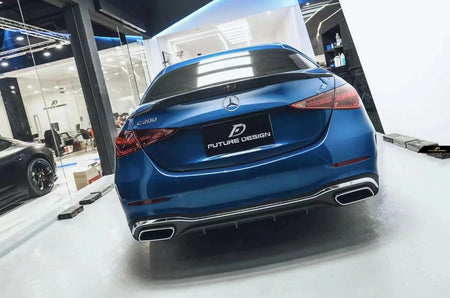 FUTURE DESIGN - MERCEDES BENZ W206 C CLASS / C43 / C63 CARBON FIBRE REAR SPOILER - Aero Carbon UK
