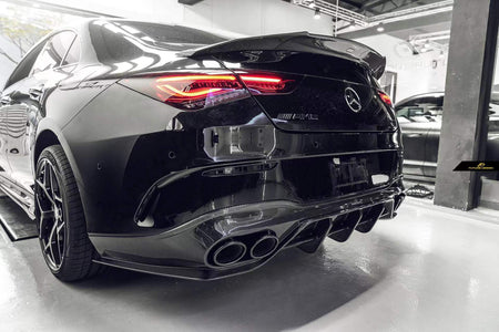 FUTURE DESIGN - MERCEDES CLA C118 GT CARBON FIBRE REAR DIFFUSER - Aero Carbon UK
