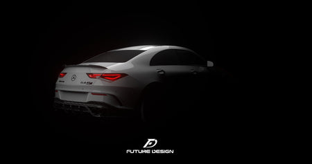 FUTURE DESIGN - MERCEDES CLA C118 GT CARBON FIBRE REAR DIFFUSER - Aero Carbon UK