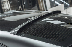 FUTURE DESIGN - PORSCHE TAYCAN CARBON FIBRE ROOF SPOILER - Aero Carbon UK