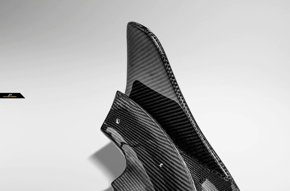 FUTURE DESIGN - TESLA MODEL 3 DRY CARBON FRONT LIP - Aero Carbon UK