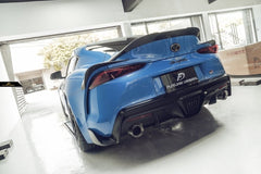 FUTURE DESIGN - TOYOTA GR SUPRA CARBON FIBRE DUCKTAIL SPOILER - Aero Carbon UK