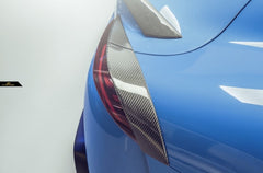 FUTURE DESIGN - TOYOTA GR SUPRA CARBON FIBRE TAIL LIGHT TRIMS - Aero Carbon UK