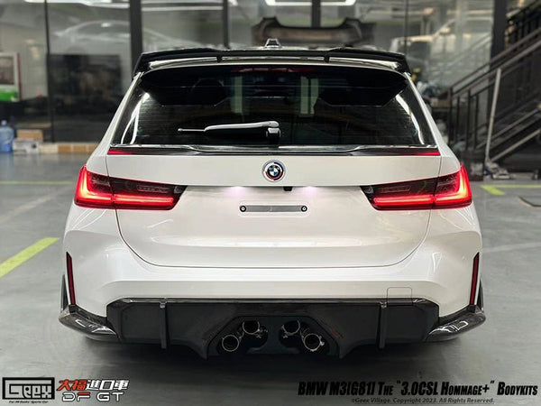 GEEX - BMW M3 G81 DRY CARBON FIBRE REAR TOP SPOILER