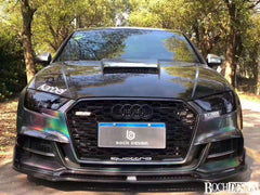 KARBEL - AUDI A3 S-LINE / S3 8V CARBON FIBRE UPPER VALENCES - Aero Carbon UK