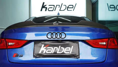 KARBEL - AUDI A3 / S3 / RS3 8V CARBON FIBRE REAR SPOILER V2 - Aero Carbon UK