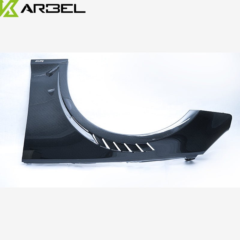 KARBEL - AUDI A4 S LINE / S4 B9 B9.5 CARBON FIBRE FRONT FENDERS / SIDE WINGS - Aero Carbon UK