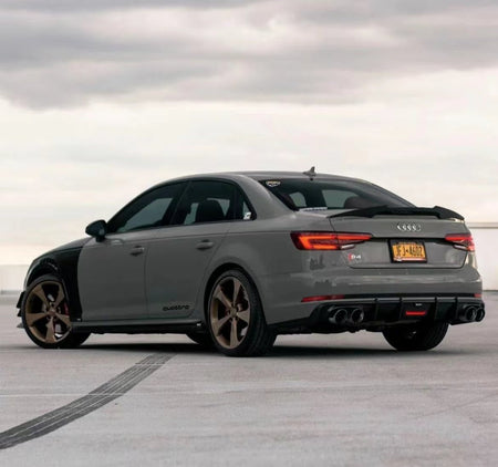 KARBEL - AUDI A4 S LINE / S4 B9 B9.5 CARBON FIBRE FRONT FENDERS / SIDE WINGS - Aero Carbon UK