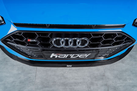 KARBEL - AUDI A4 S LINE / S4 B9.5 CARBON FIBRE FRONT GRILL FRAME - Aero Carbon UK
