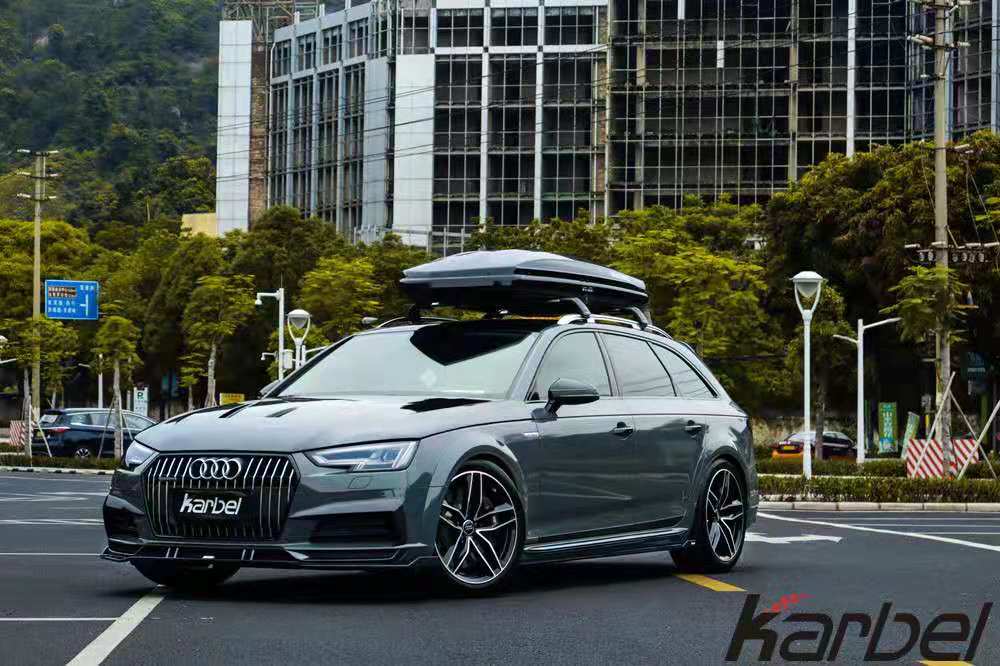 KARBEL - AUDI A4 / S4 / RS4 B9 B9.5 CARBON FIBRE HOOD / BONNET V1 - Aero Carbon UK