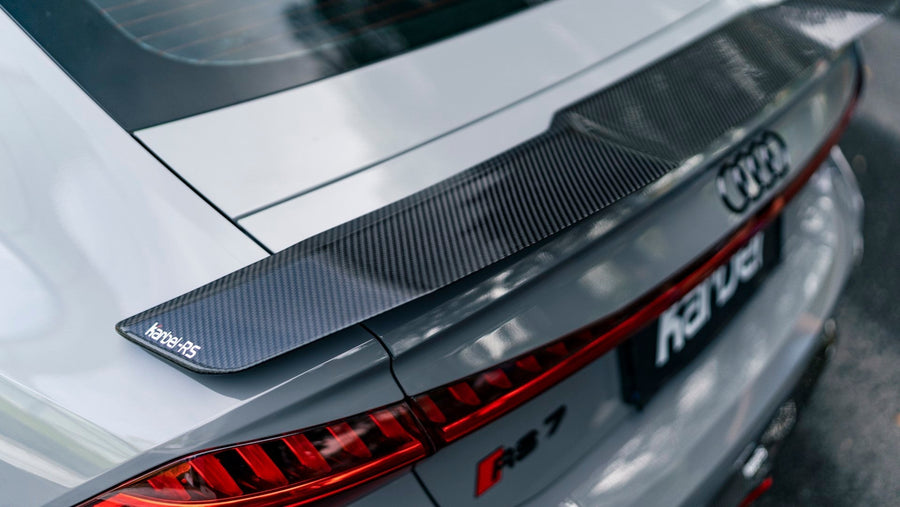 KARBEL - AUDI A7 S7 RS7 C8 DRY CARBON FIBRE REAR SPOILER – Aero