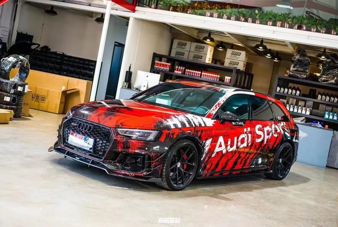 KARBEL - AUDI RS4 B9 CARBON FIBRE FULL BODY KIT - Aero Carbon UK