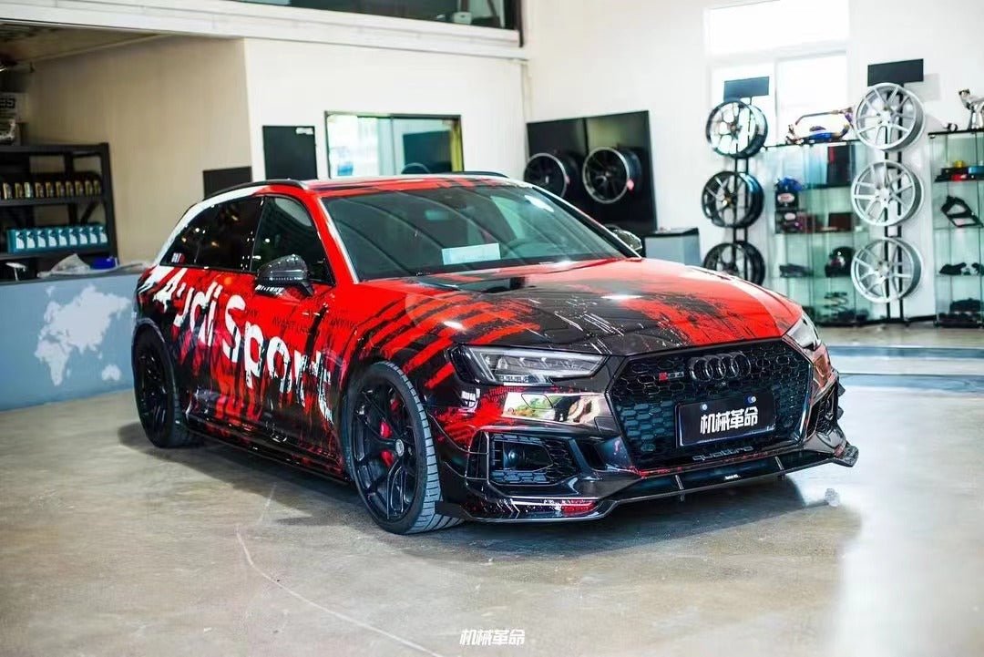 KARBEL - AUDI RS4 B9 CARBON FIBRE FULL BODY KIT - Aero Carbon UK
