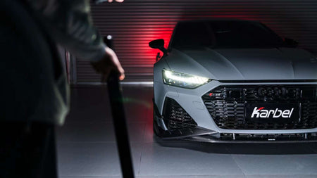 KARBEL - AUDI RS6 RS7 C8 DRY CARBON FIBRE FRONT LIP - Aero Carbon UK