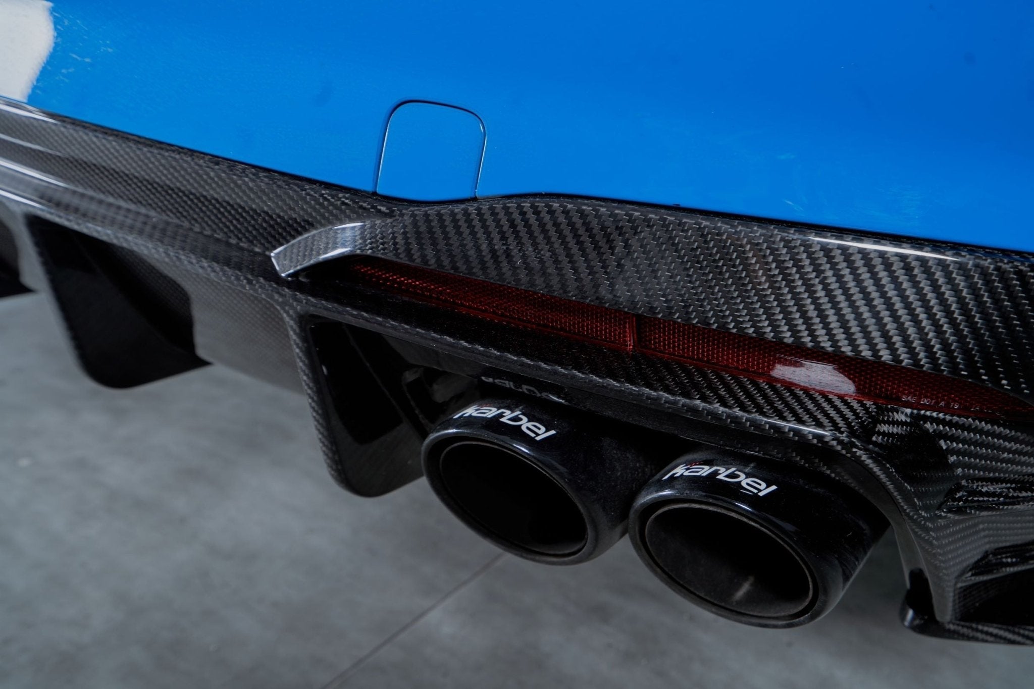 KARBEL - AUDI S4 B9.5 CARBON FIBRE REAR DIFFUSER V1 - Aero Carbon UK