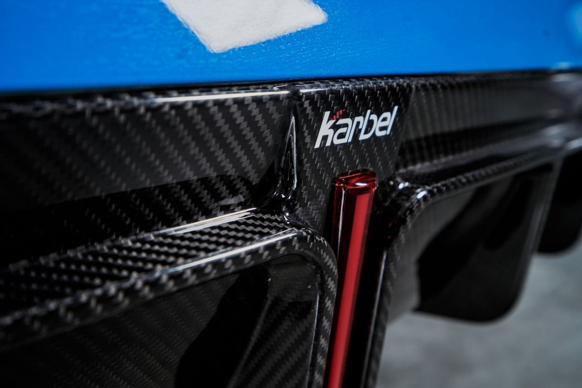KARBEL - AUDI S4 B9.5 CARBON FIBRE REAR DIFFUSER V1 - Aero Carbon UK