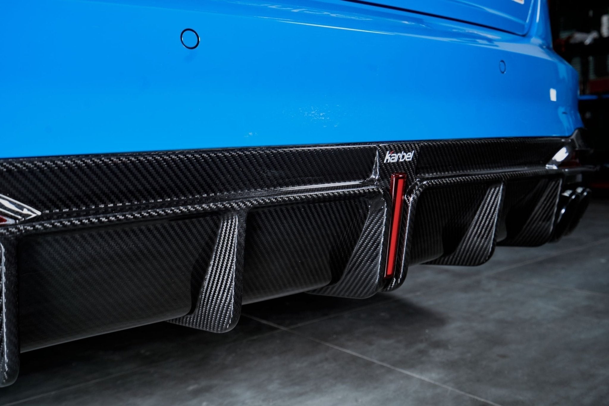 KARBEL - AUDI S4 B9.5 CARBON FIBRE REAR DIFFUSER V1 - Aero Carbon UK