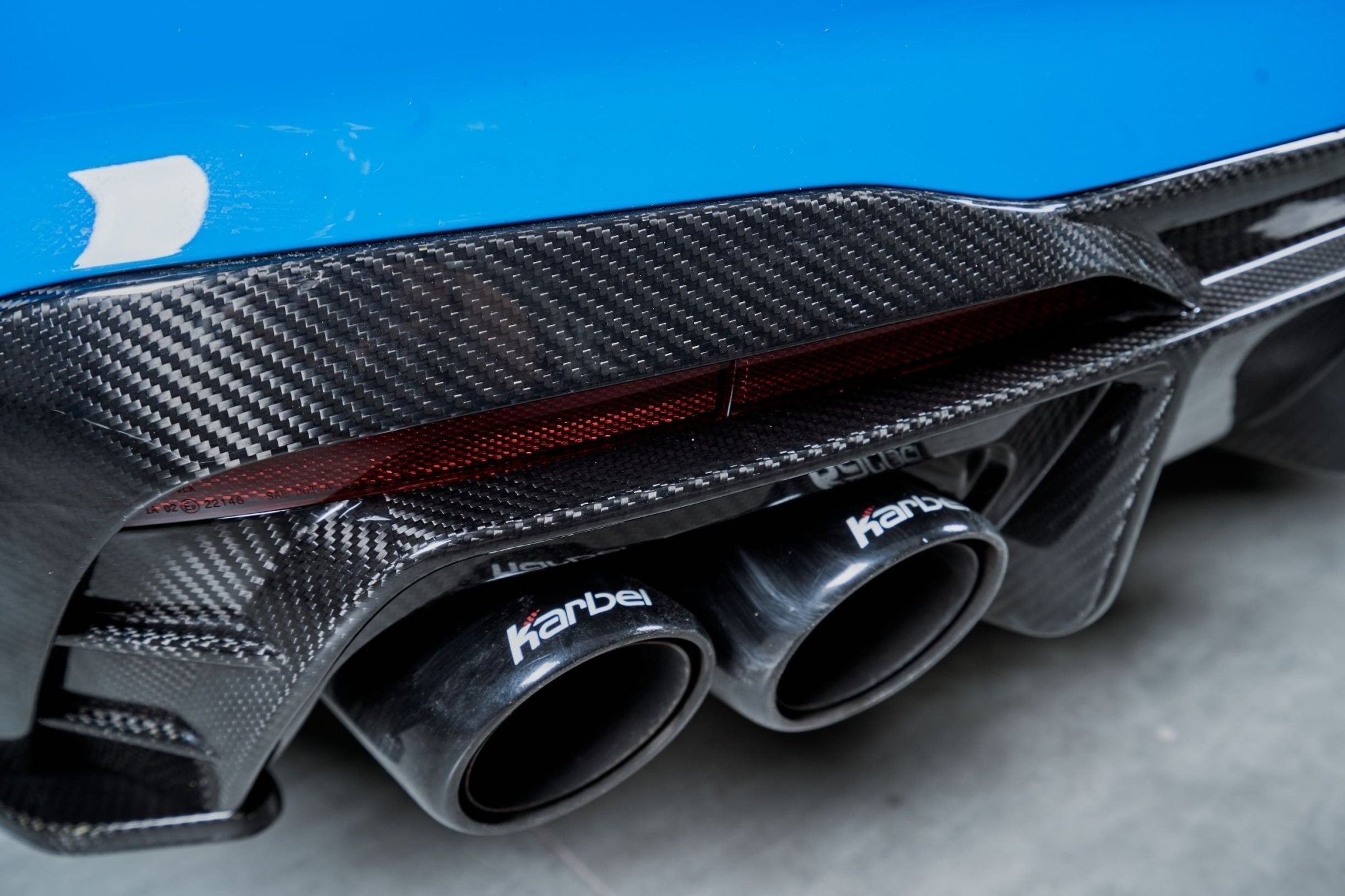 KARBEL - AUDI S4 B9.5 CARBON FIBRE REAR DIFFUSER V1 - Aero Carbon UK