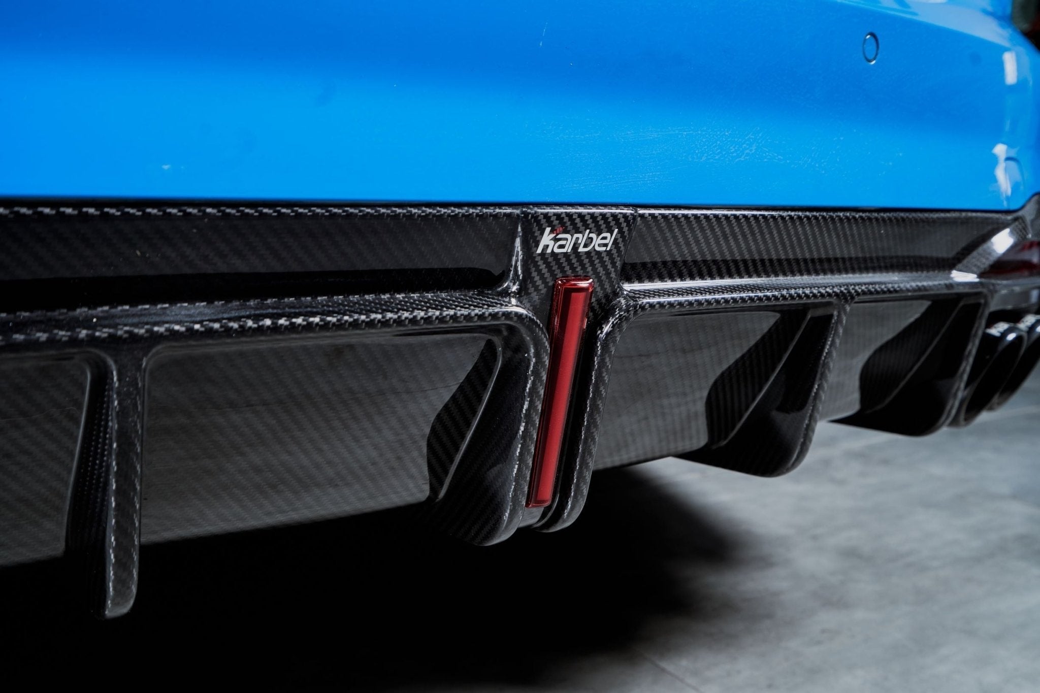 KARBEL - AUDI S4 B9.5 CARBON FIBRE REAR DIFFUSER V1 - Aero Carbon UK