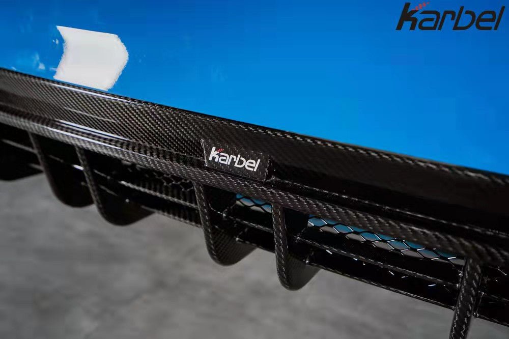KARBEL - AUDI S4 B9.5 CARBON FIBRE REAR DIFFUSER V2 - Aero Carbon UK