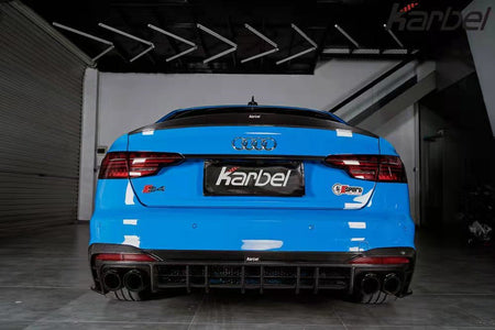 KARBEL - AUDI S4 B9.5 CARBON FIBRE REAR DIFFUSER V2 - Aero Carbon UK