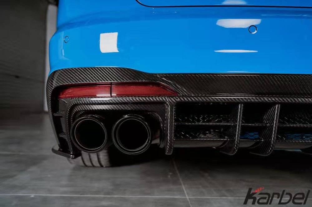 KARBEL - AUDI S4 B9.5 CARBON FIBRE REAR DIFFUSER V2 - Aero Carbon UK