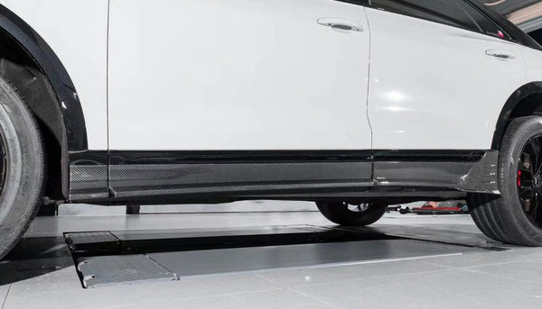 KARBEL - AUDI SQ8 Q8 S-LINE CARBON FIBRE SIDE SKIRTS