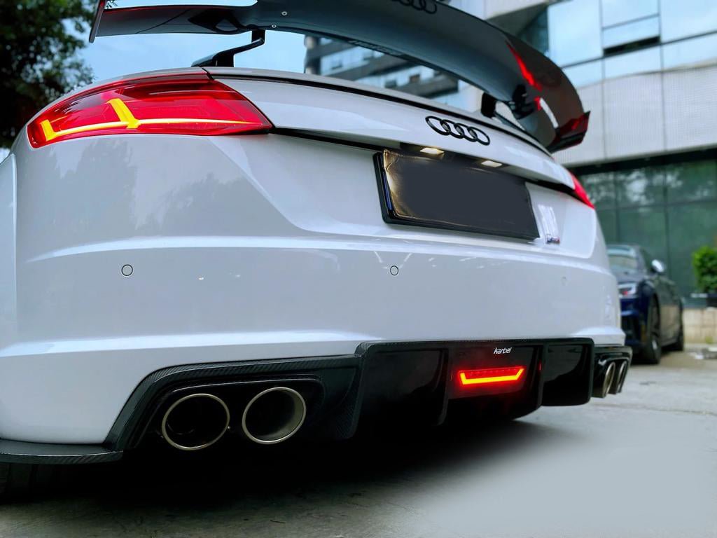 KARBEL - AUDI TTS & TT S-LINE CARBON FIBRE LED DIFFUSER - Aero Carbon UK