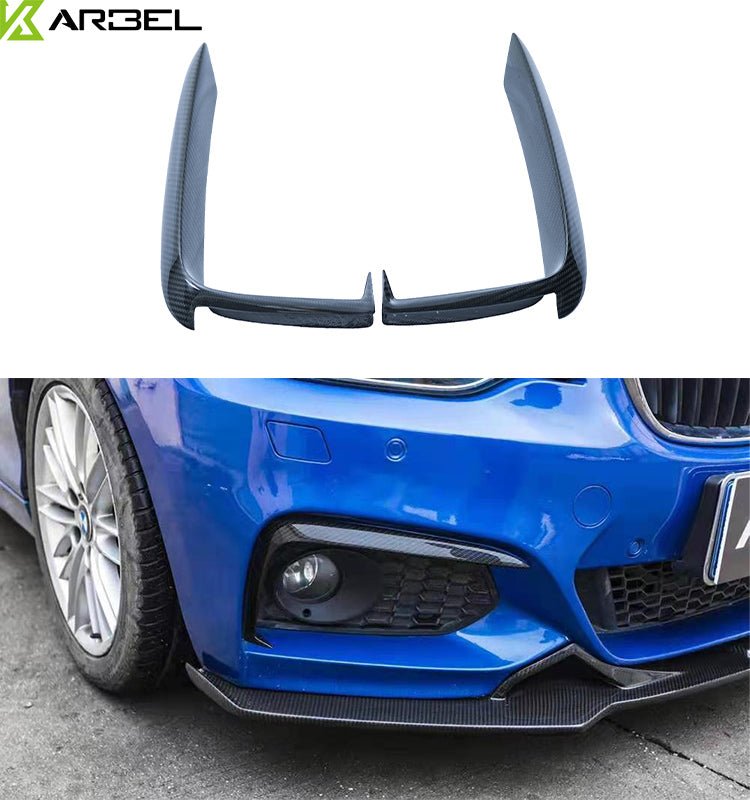 KARBEL - BMW 2 SERIES F22 / F23 CARBON FIBRE UPPER VALENCES - Aero Carbon UK