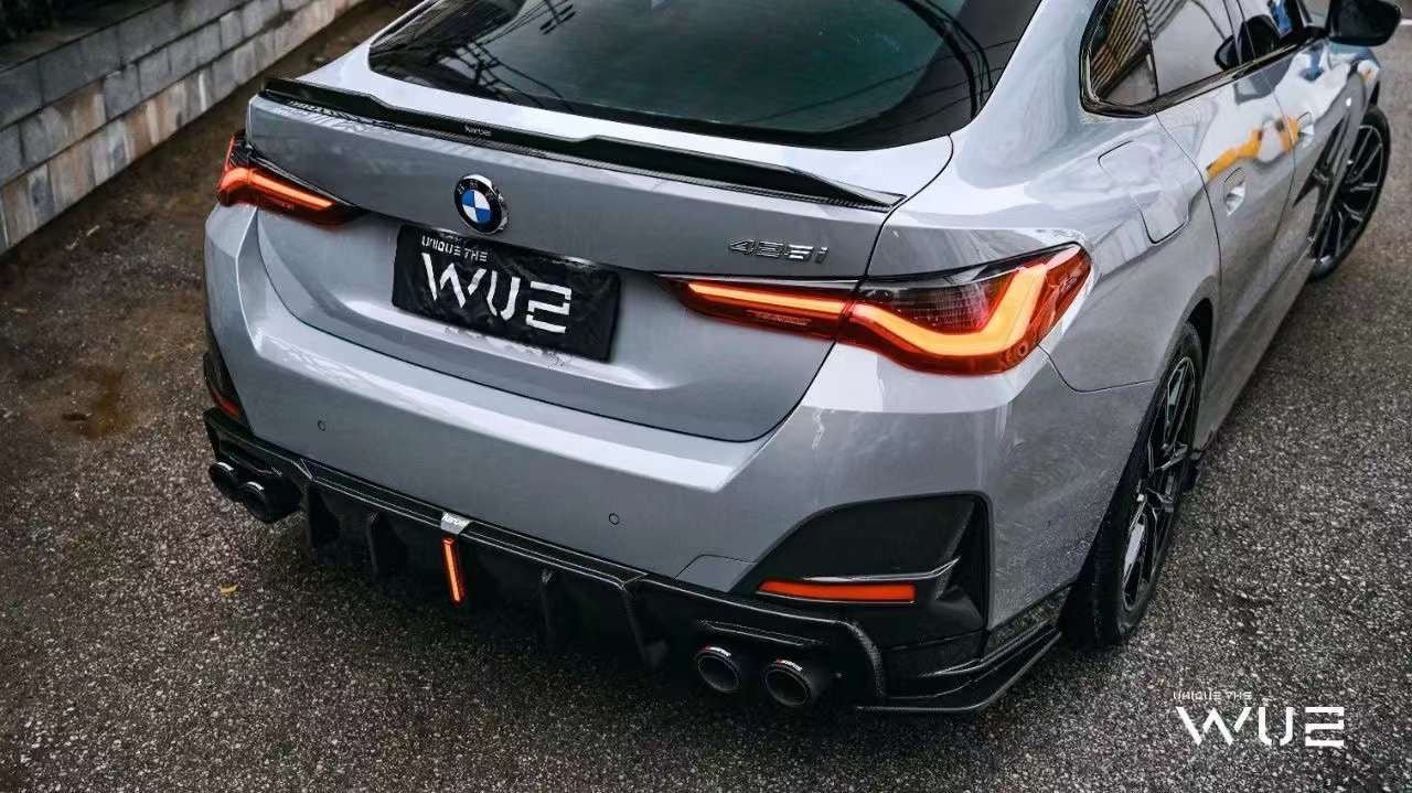 KARBEL - BMW 4 SERIES GRAN COUPE G26 CARBON FIBRE REAR DIFFUSER - Aero Carbon UK