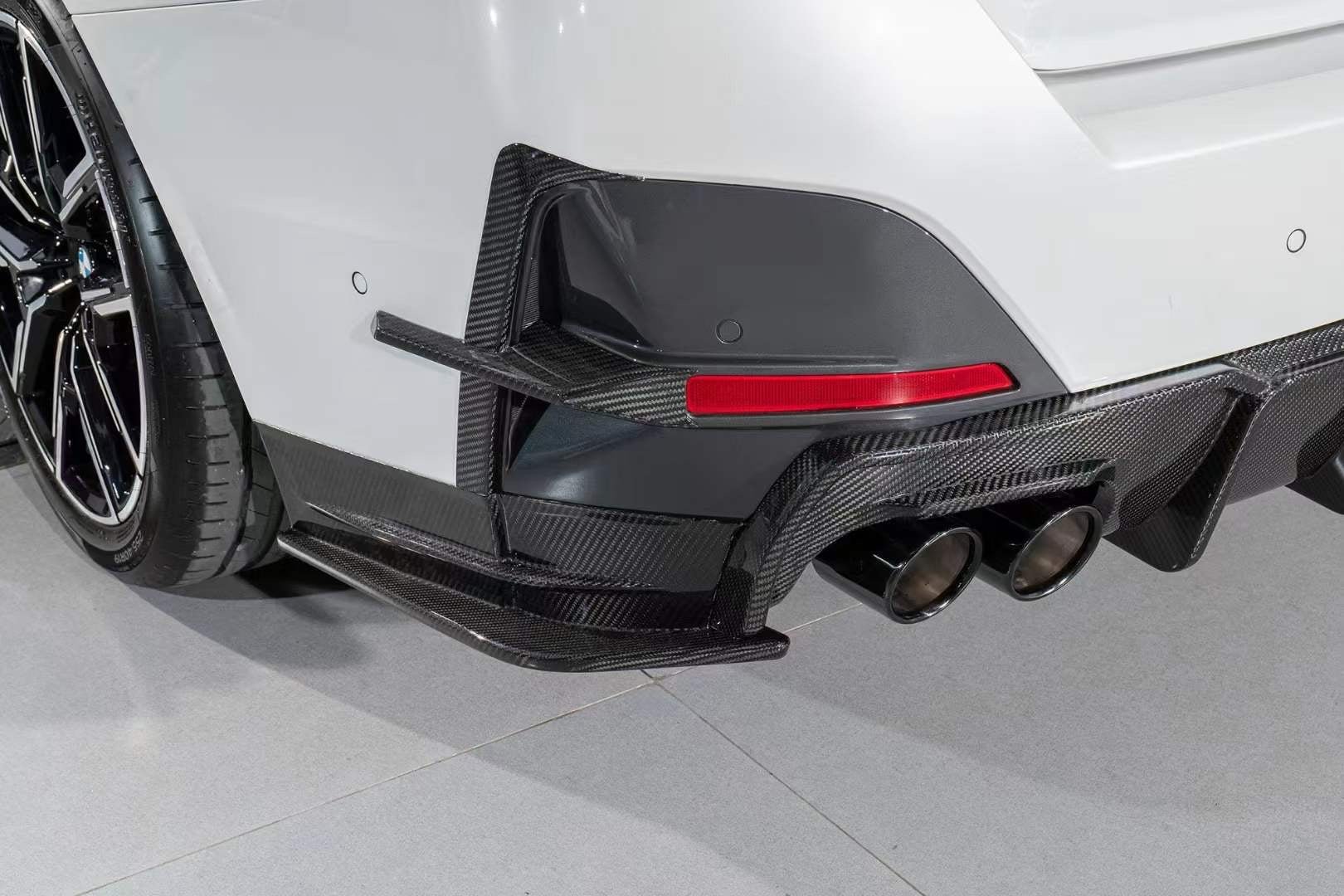 KARBEL - BMW 4 SERIES GRAN COUPE G26 CARBON FIBRE REAR DIFFUSER - Aero Carbon UK