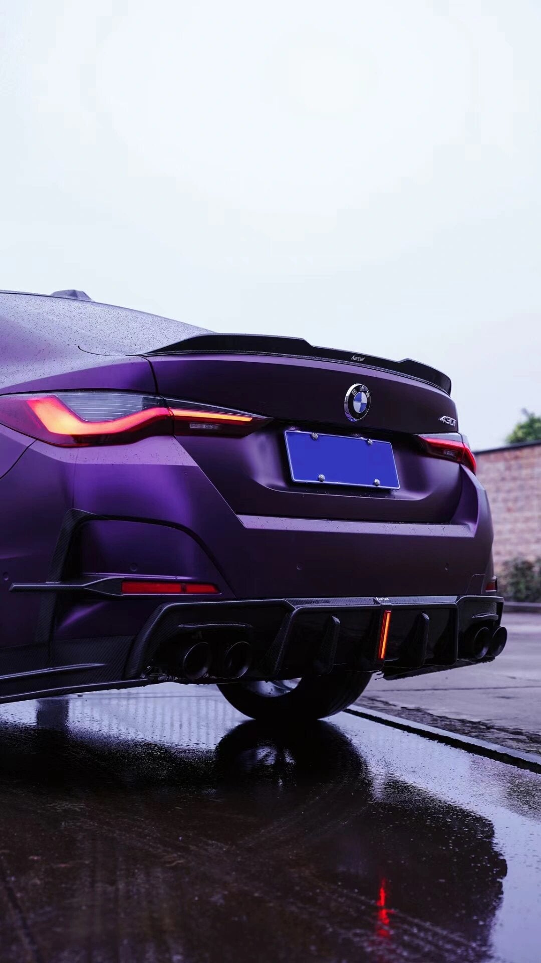 KARBEL - BMW 4 SERIES GRAN COUPE G26 CARBON FIBRE REAR DIFFUSER - Aero Carbon UK