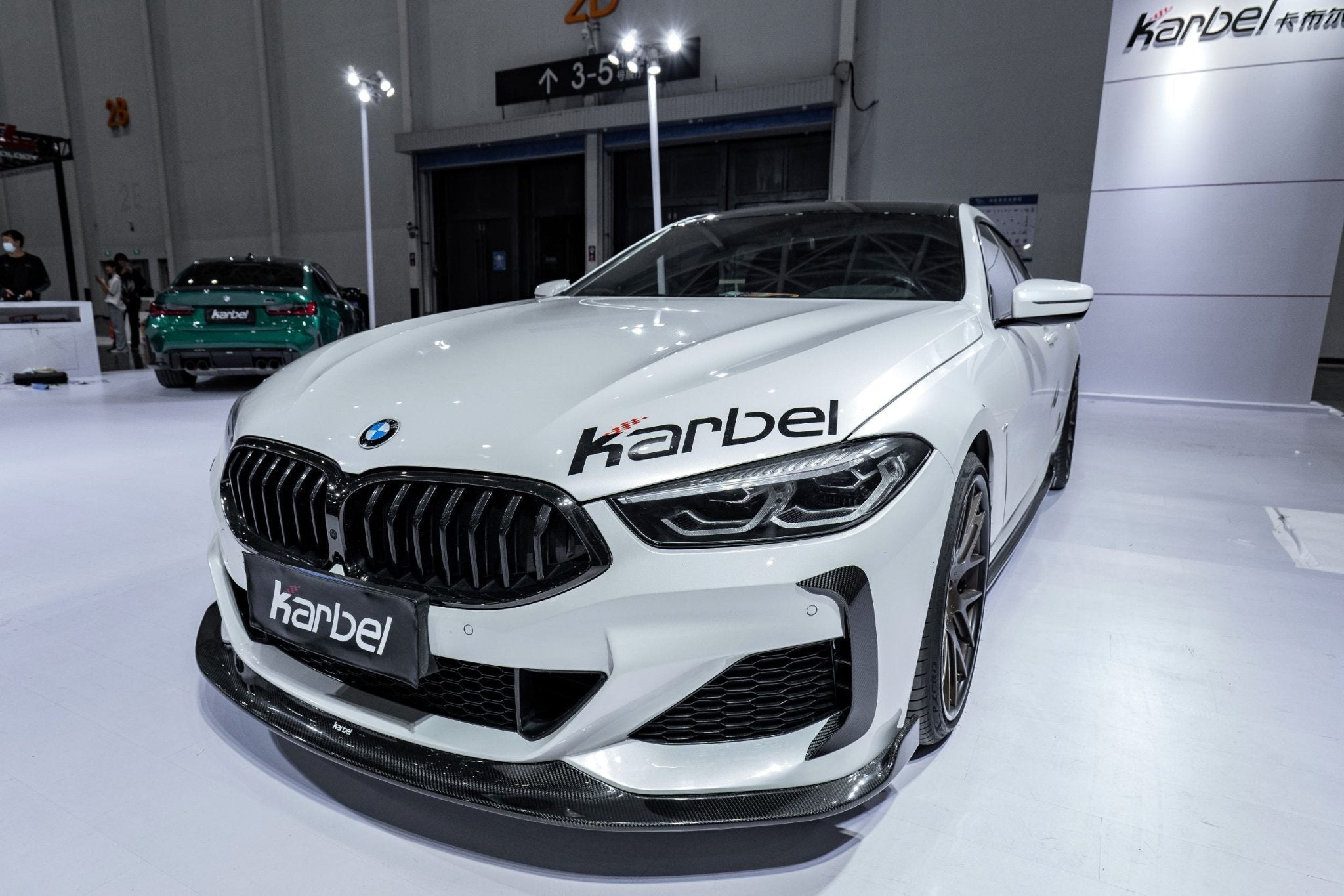 KARBEL - BMW 8 SERIES GRAN COUPE G14 G15 G16 CARBON FIBRE FRONT LIP SPLITTER - Aero Carbon UK