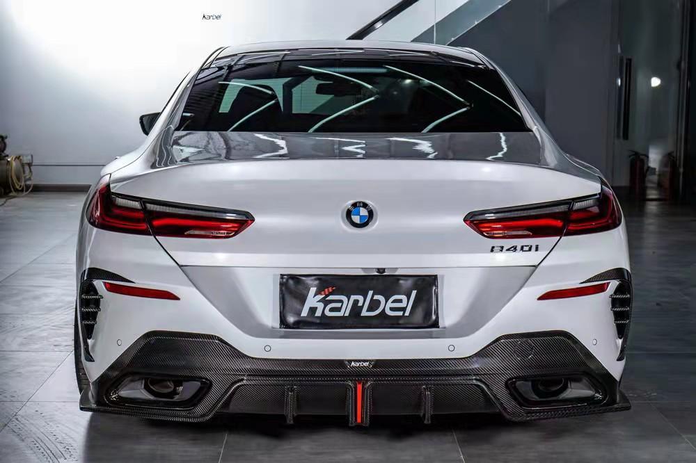 KARBEL - BMW 8 SERIES GRAN COUPE G16 CARBON FIBRE REAR DIFFUSER - Aero Carbon UK