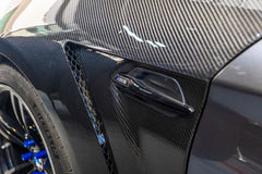 KARBEL - BMW F87 M2 M2C DRY CARBON FIBRE SIDE FENDERS WINGS - Aero Carbon UK