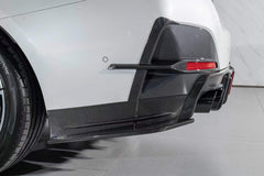 KARBEL - BMW i4/ 4 SERIES GRAN COUPE G26 CARBON FIBRE REAR BUMPER TRIM - Aero Carbon UK