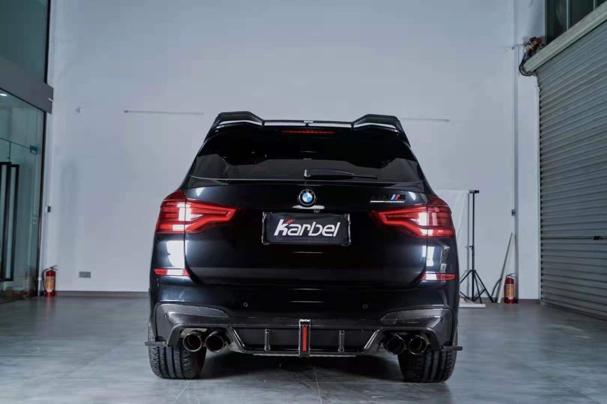 KARBEL - BMW X3 G01 / X3M F97 PRE LCI CARBON FIBRE DIFFUSER - Aero Carbon UK